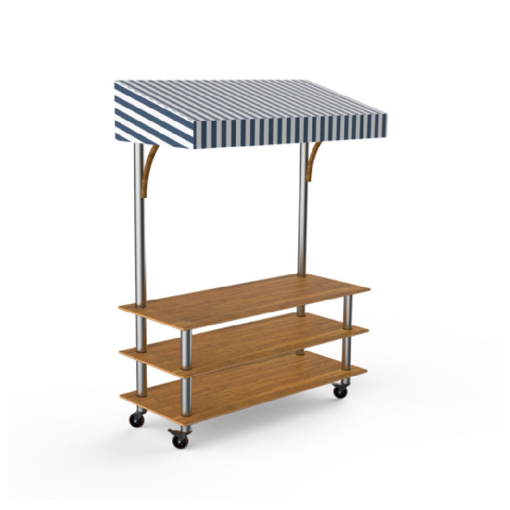 Steelite MGCMLB10BSWW - Classic Canopy Station, 130.0" X 35.0" X 95.5", Modular