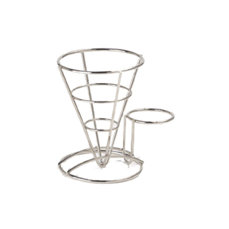 GET Enterprises 4-88864 Fry Cone Basket 5" Dia. X 7"H Round