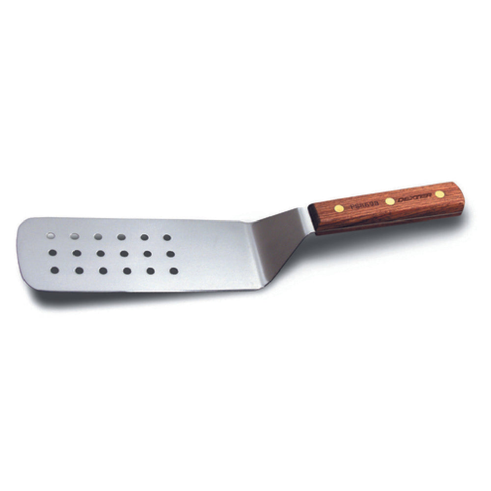 Dexter Russell 16330 Traditional™ (PS8698) Perforated Turner 8" X 3" Stainless Steel