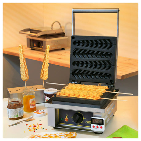 Equipex GES23 Roller Grill Waffle Baker Electric Single