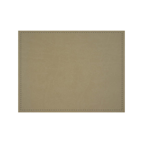 Risch TABLEMAT-EVERGREEN 17X13 Evergreen Bio-friendly Faux-leather Table Mat (specify Color)