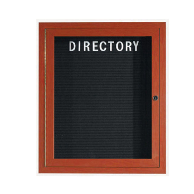 Aarco OADCW3630L Directory Board 30"W X 36"H Enclosed Face