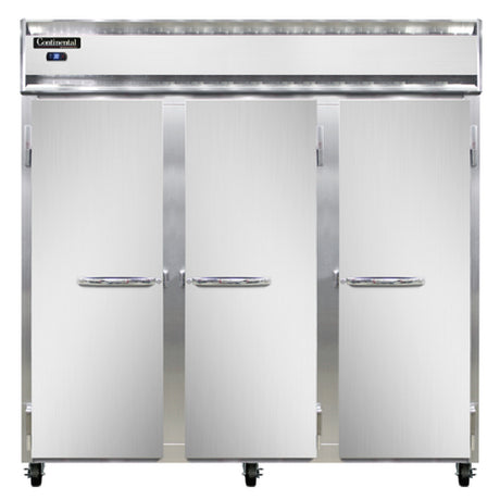 Continental Refrigerator 3RNSS Refrigerator Reach-in Three-section