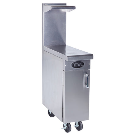 Royal Range Of California RR-24SPR Spreader Work Surface Range Match 24" Stainless Steel Front And Sides Including Backguard And High Shelf