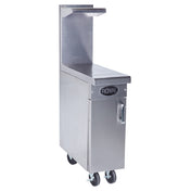 Royal Range Of California RR-36SPR Spreader Work Surface Range Match 36" Stainless Steel Front And Sides Including Backguard And High Shelf