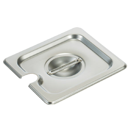 Winco SPCS Steam Table Pan Cover 1/6 Size Slotted