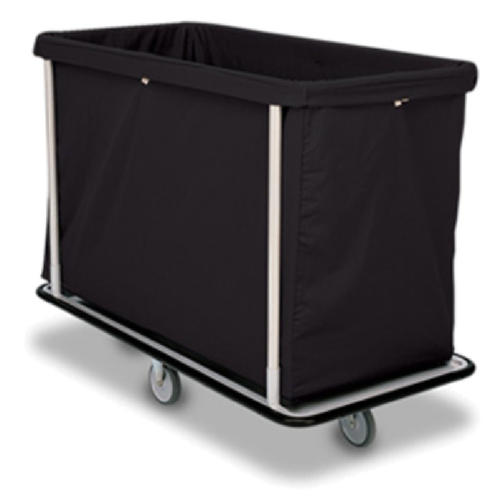 Forbes Industries 1120 Laundry Cart 15 Bushel Capacity Heavy Duty Black Cloth Bag