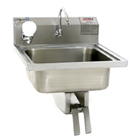 Eagle W1916 Lavatory Hand Sink Wall Mount 15-3/4"W X 19-3/4" Front-to-back X 8-7/8"D