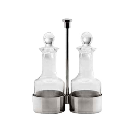 Bauscher Hepp 15.4841.0000 - Vinegar & Oil Stand, 8"H (203mm), Holds 2 Bottles