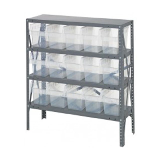 Quantum 1239-SB802CL Shelving Unit 12"D X 36"L X 39"H Heavy Duty