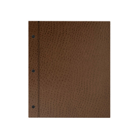 Risch CMBFF-CH 8.5X11 Chesterfield Ostrich Texture Faux-leather Chicago Menu Board (specify Color)