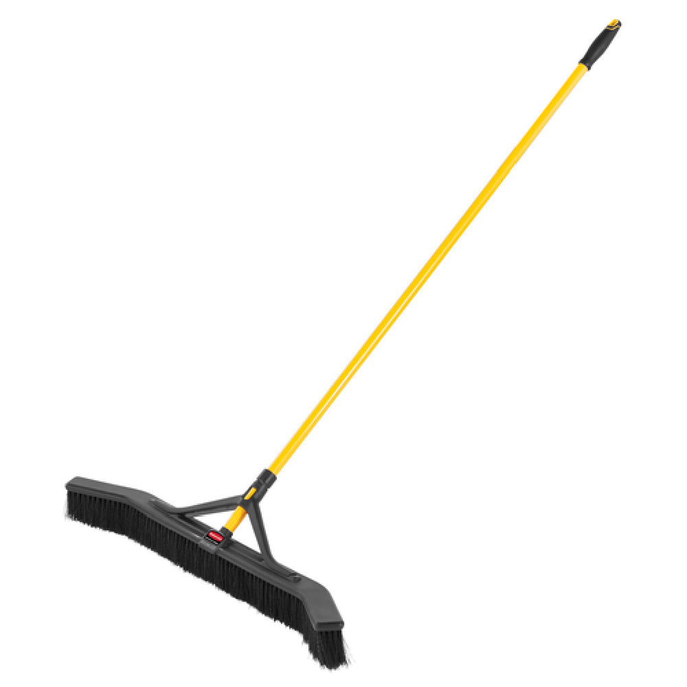 Rubbermaid 2018728 - Maximizer™ Push-to-Center Broom, 36", Angled Sides