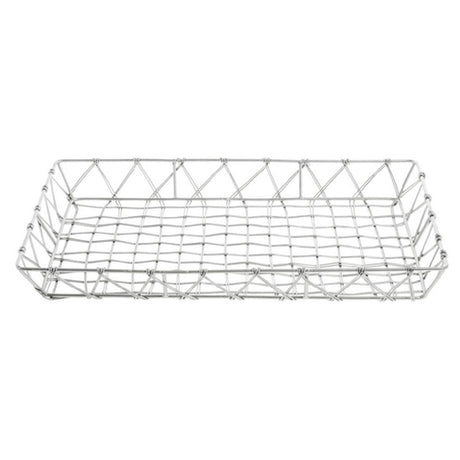Hubert 39412 - Urban Link Basket, 18" X 11-3/4" X 2"H, Rectangular