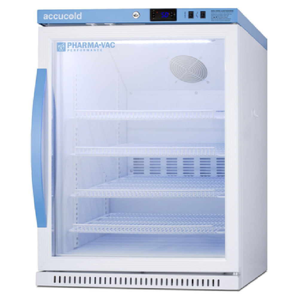 Summit ARG61PVBIADA Accucold Pharma-Vac Medical Undercounter Refrigerator Reach-in