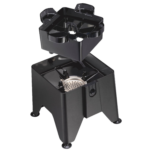 Hamilton Beach BCR200 - Container Rinser Station, Removeable Drain Gate, Space Saving Compact Foot Print (For BCR100R)