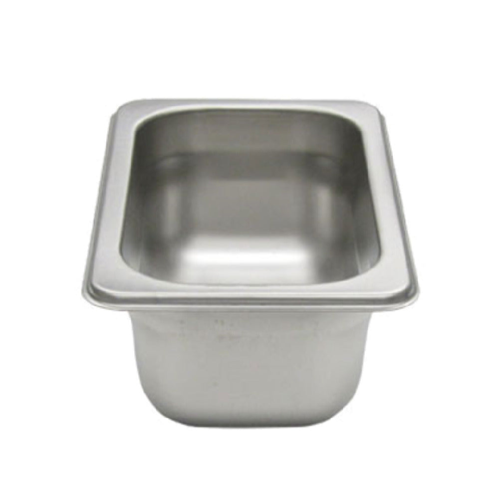 Admiral Craft 22N2 Nestwell® Steam Table Pan 1/9-size 6-3/4"L X 4-1/4"W X 2-1/2" Deep