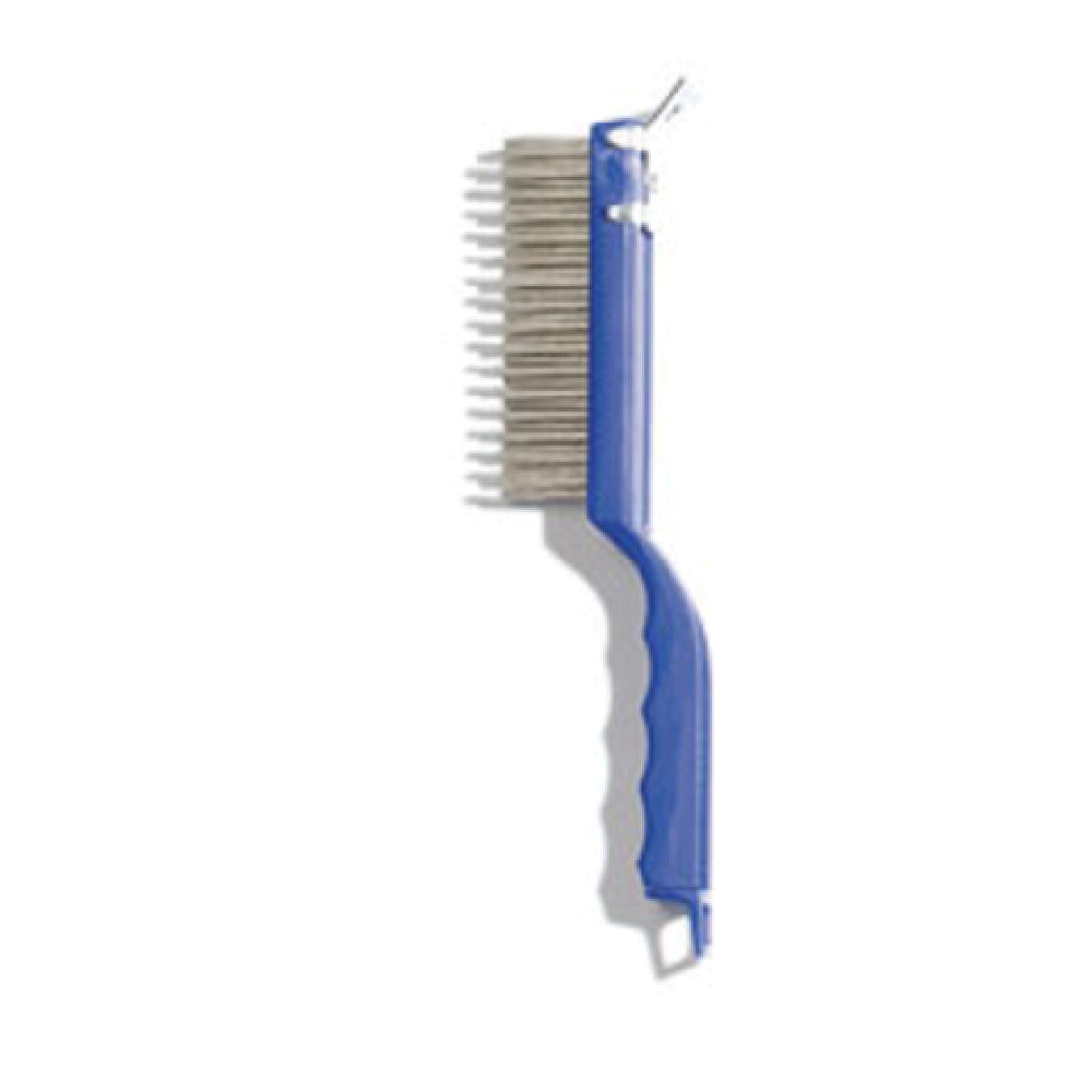 Carlisle 4067200 Carlisle Sparta® Scratch Brush 11-1/2" Long 5-1/2"L X 1-1/4"W Stainless Steel Bristles