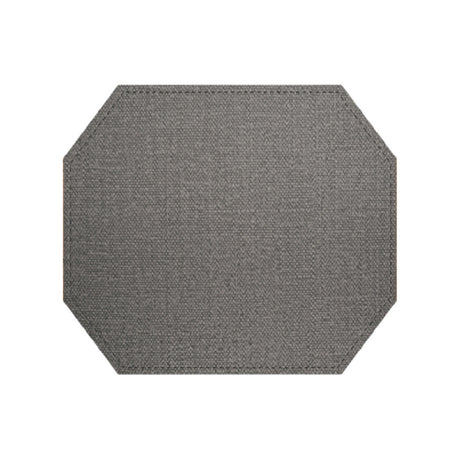 Risch PLACEMATDXOCT-MILAN 15X13 Milan Simulated Woven Vinyl Premium Sewn Placemat (specify Color)