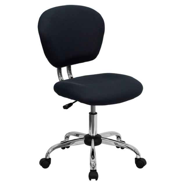 Flash Furniture H-2376-F-GY-GG Swivel Task Chair 33-1/2" To 37-1/2" Adjustable Height