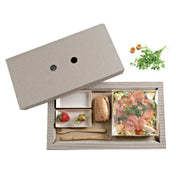 PacknWood CHOKRASAM7 - VIP Meal Kit, Includes: (200) 210CHOKBASE Kraft Paper Meal Trays