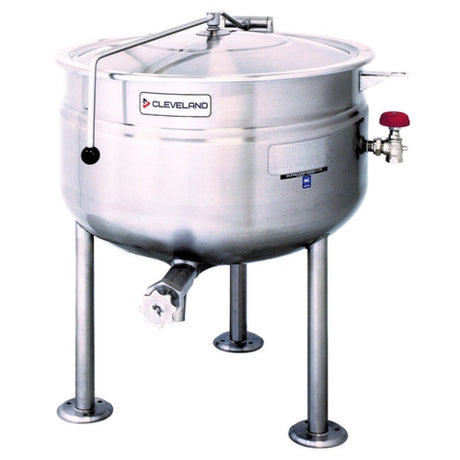 Cleveland KDL80SH Short Series™ Steam Jacketed Kettle Direct Steam 80-gallon Capacity