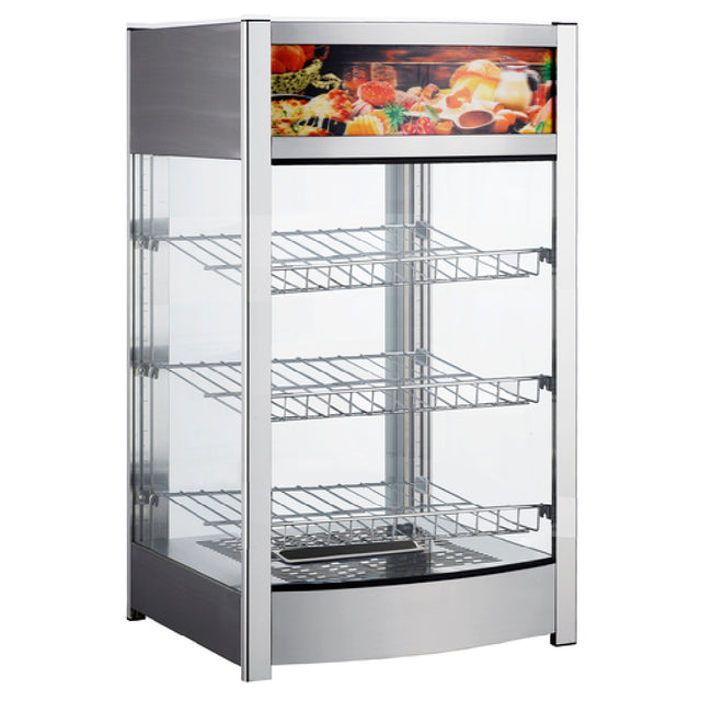 DoughXpress DXP-DW18 (11031) BakeryXpress Heated Display Case Countertop 18"W