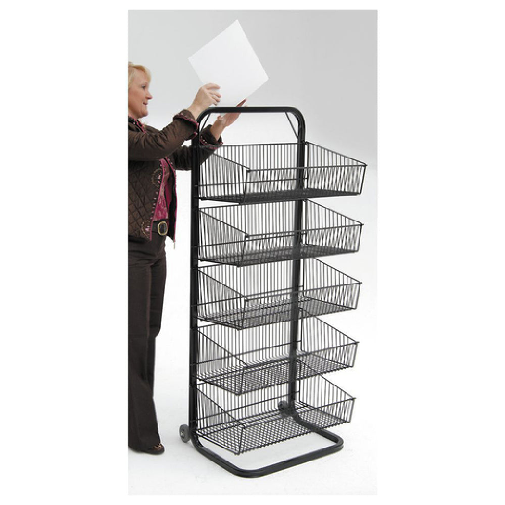 Hubert 54175 - Divider, For Trial Size Display Rack #46931,14" X 5"H, 3/4" Wire Spacing