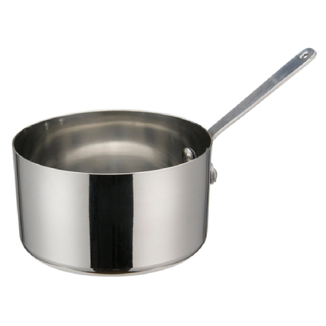 Winco DCWA-105S Mini Sauce Pan 18 Oz. 4-3/8" Dia. X 2-3/8"H