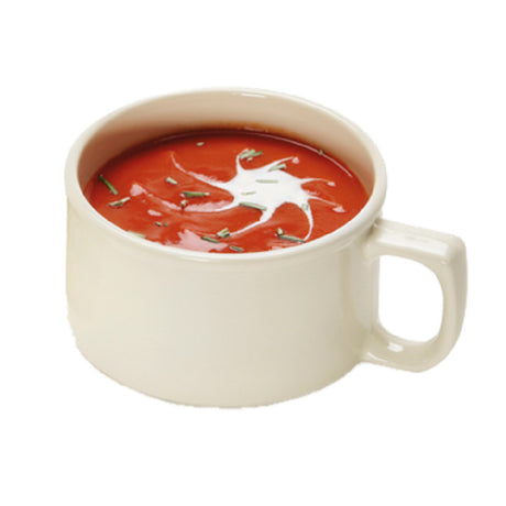 GET Enterprises BF-080-IV Diamond Ivory™ Soup Mug 11 Oz. (11.8 Oz. Rim Full) 4" Dia. X 2-1/4"H