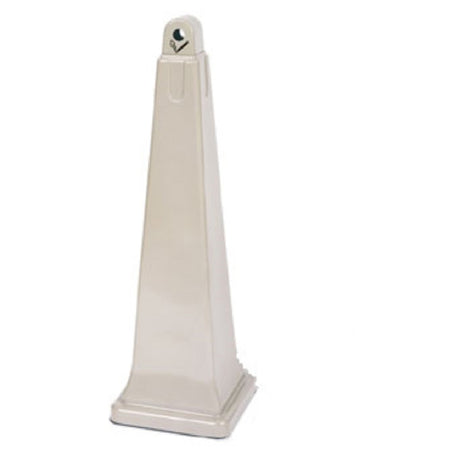 Rubbermaid FG257088BEIG - GroundsKeeper™ Cigarette Waste Collector, 12-1/4" Square X 39-2/5"H