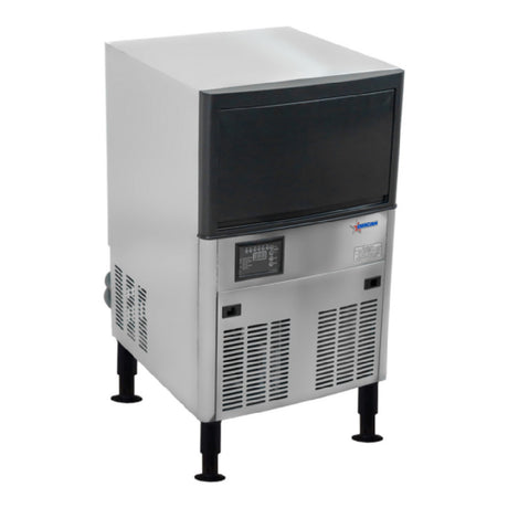 Omcan 47773 (IC-CN-0089S) Ice Maker With Bin Cube-style Self-contained Air Cooled Condenser