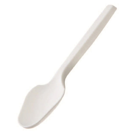 Tableware Solutions USA Q2043.S Disposable Teaspoon 3-9/10"L (10 Cm) Biodegradable/compostable