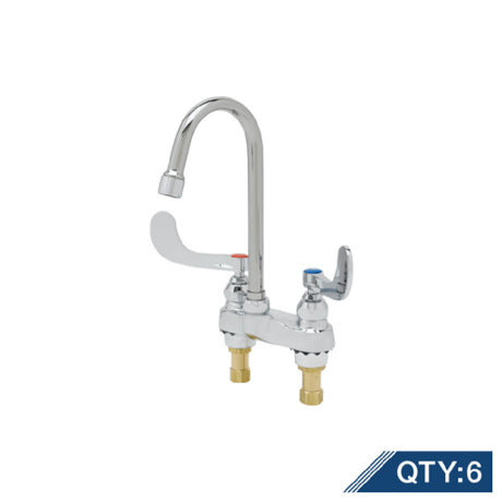 T&S Brass B-0892-M Medical Faucet Deck Mount Rigid Gooseneck