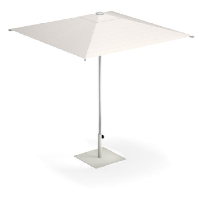 Emuamericas Llc E980FG-WT Shade Umbrella 6-1/2 Ft. Square Top