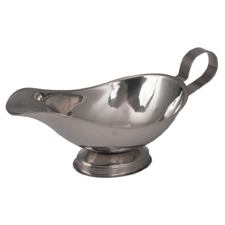 Stanton Trading 4005 - Gravy Boat, 8 Oz., Handle And Foot Welded To Body