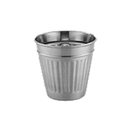 American Metalcraft OSCAR Mini Table Top Trash Can 14 Oz. 3-3/4" Dia. X 3-1/2"H