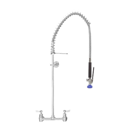 Fisher 64790 Pre-Rinse Unit 8" Backsplash Mount With Spring Action Flexible Gooseneck