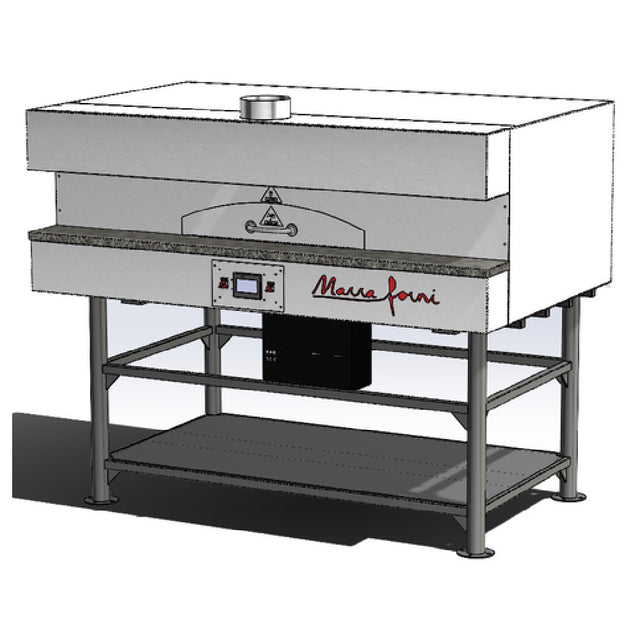 Marra Forni ELMS68-32 Square Electric Fired Oven 68" X 32" Interior Brick Deck