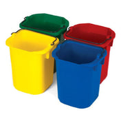 Rubbermaid FG9T83010000 - Disinfecting Pails, 5 Quart, Assorted Colors: Yellow
