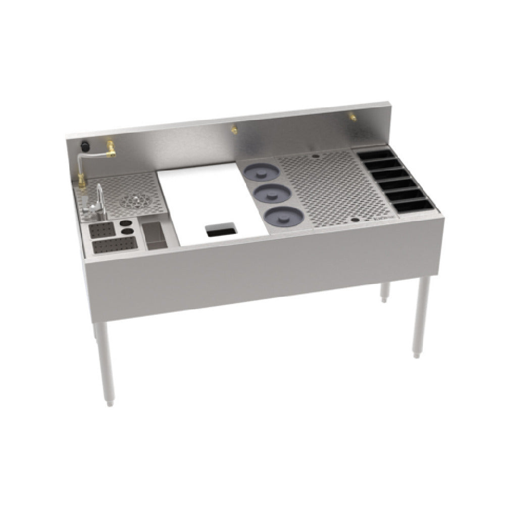 Krowne MW48-B - MoveWell Adaptive Station With Essential Inserts Bundle - MoveWell Adaptive Station Bin With Legs