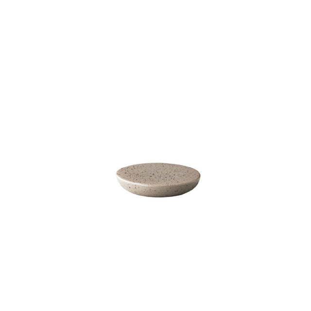 Bauscher Hepp QU35015 - ShApes Disc Plate, 4.5" W X 0.8" H, Gray