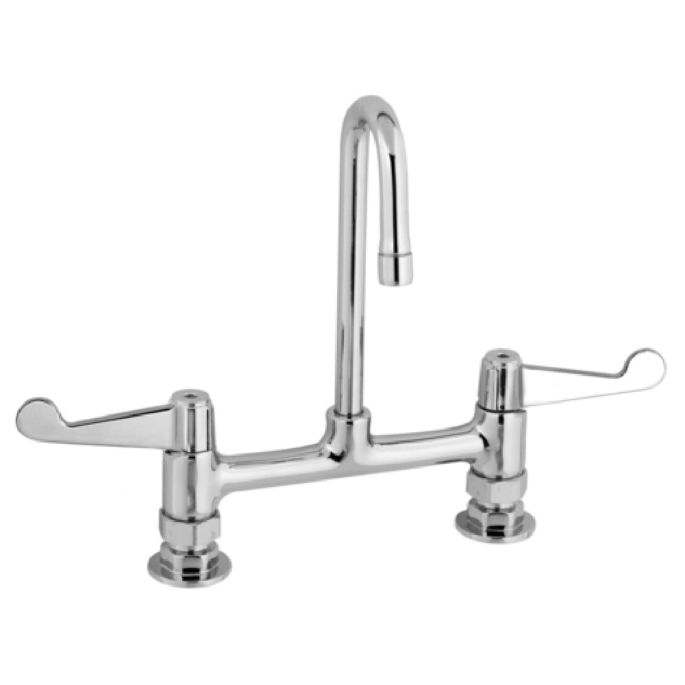 T&S Brass 5F-8DWS03 Equip Faucet Rigid 8"