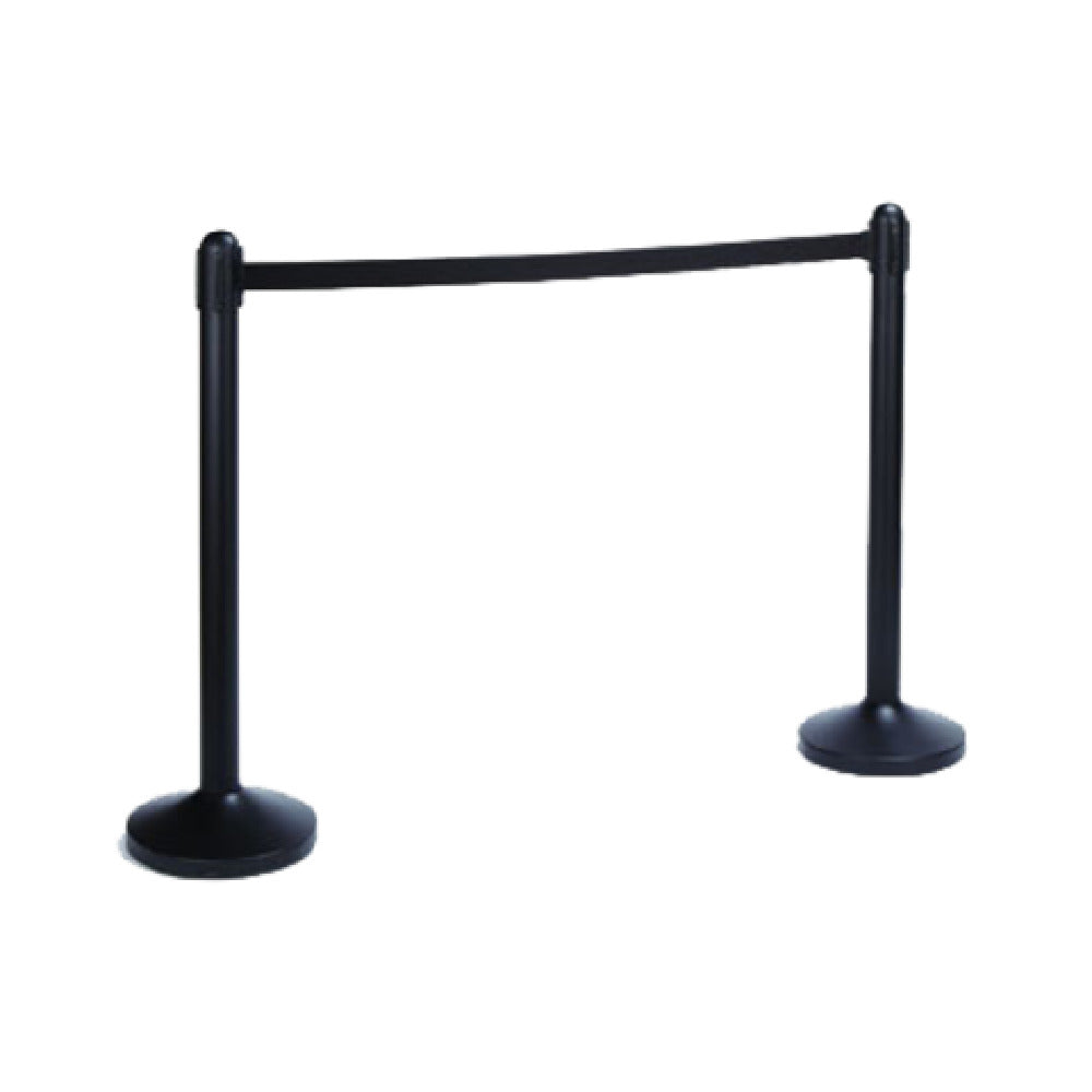 American Metalcraft RSBPBL Barrier Post & Base System Portable (1) 15" Dia. Base X 37" High Post