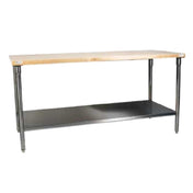 Winholt WTSS3648 - Work Table, 48"W X 36"D X 34"H, Open Bar Style
