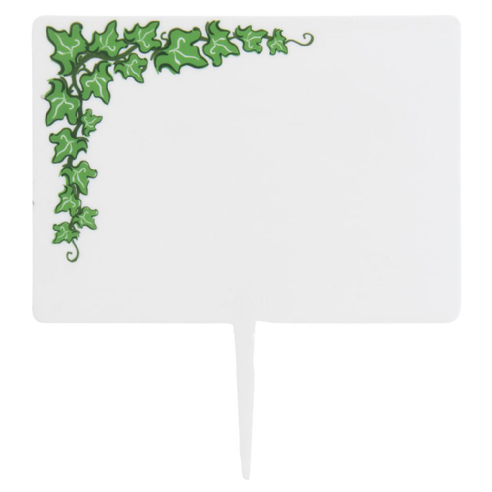 Hubert 31162 - Tag, 3-1/2" X 2-1/2"H, Rectangular