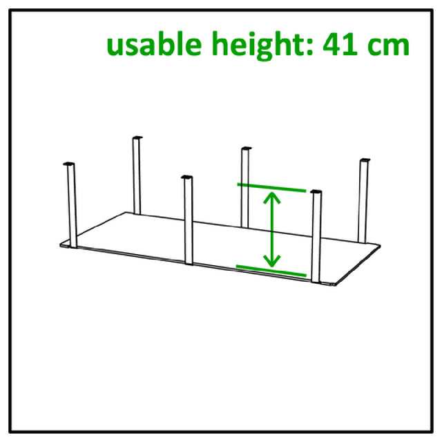 Bauscher Hepp VE-80085 - Venta® Shelf, To Create Storage Space Under A Buffet Table