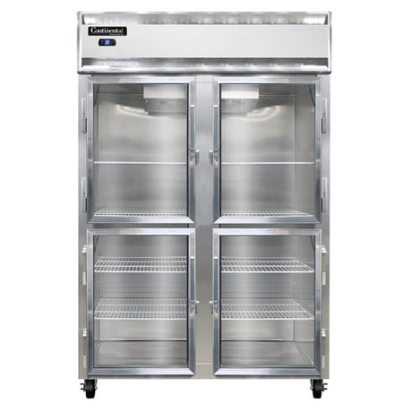 Continental Refrigerator 2RSNGDHD Refrigerator Reach-in Display Two-section