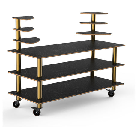 Steelite MGCMLB11MBXW Mogogo Buffet Solutions Modular Classic Multi-Shelf Station