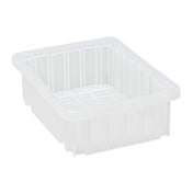 Quantum DG91035CLCS - Dividable Grid Container, 11-7/8"L X 8-1/4"W X 3-1/2"H, Clear