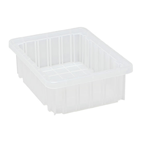 Quantum DG91035CLCS - Dividable Grid Container, 11-7/8"L X 8-1/4"W X 3-1/2"H, Clear